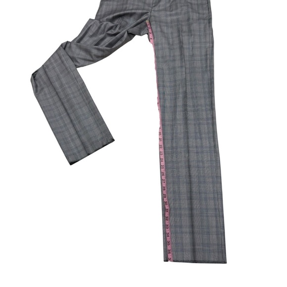 Daniel Cremieux Loro Piana 40R 34W Loro Piana Wool & Silk Blue Check Suit NWT - Picture 14 of 16